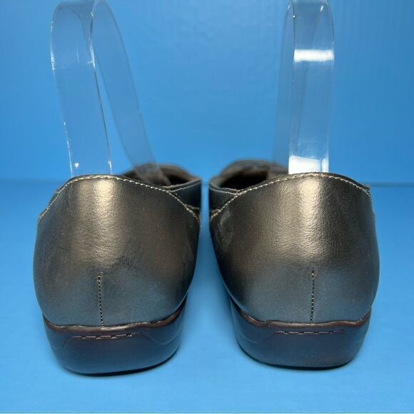 Clarks Bendables Womens Heidi Mocha Flats in Grey 9.5M - Picture 4 of 11